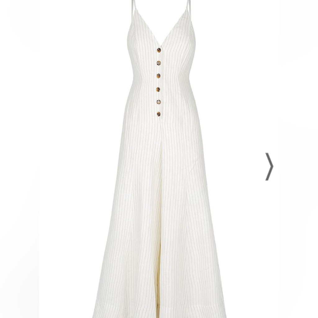 Shona Joy Aria Button Up Flared Jumpsuit